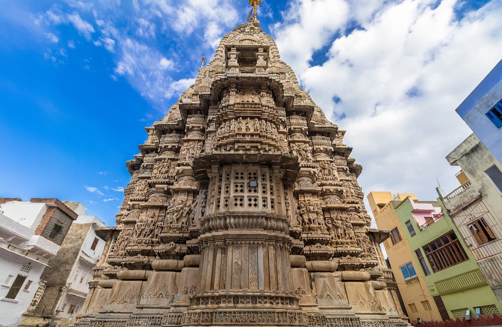 Jagdish Temple in the old city of Udaipur