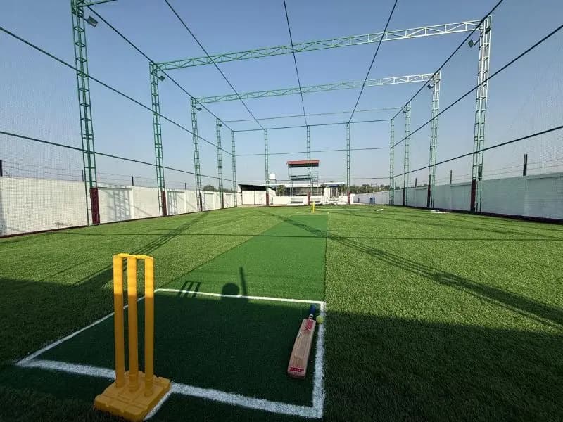 Cricket Retreat farmhouse with private swimming pool and cricket box in Surat