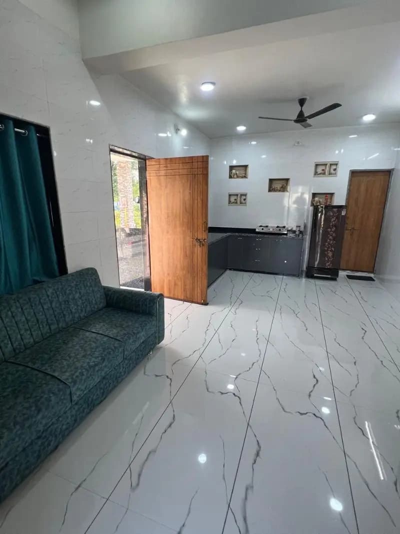 Private swimming pool at Mahadev Stay, Kakarkhad, Ahmedabad