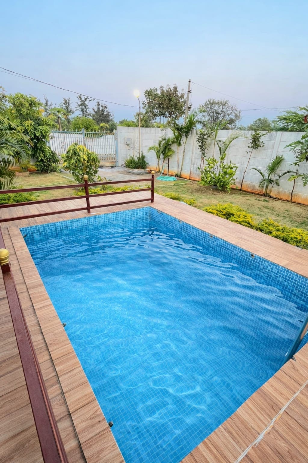 Private pool at Rk Stay, Kanakamamidi, Hyderabad
