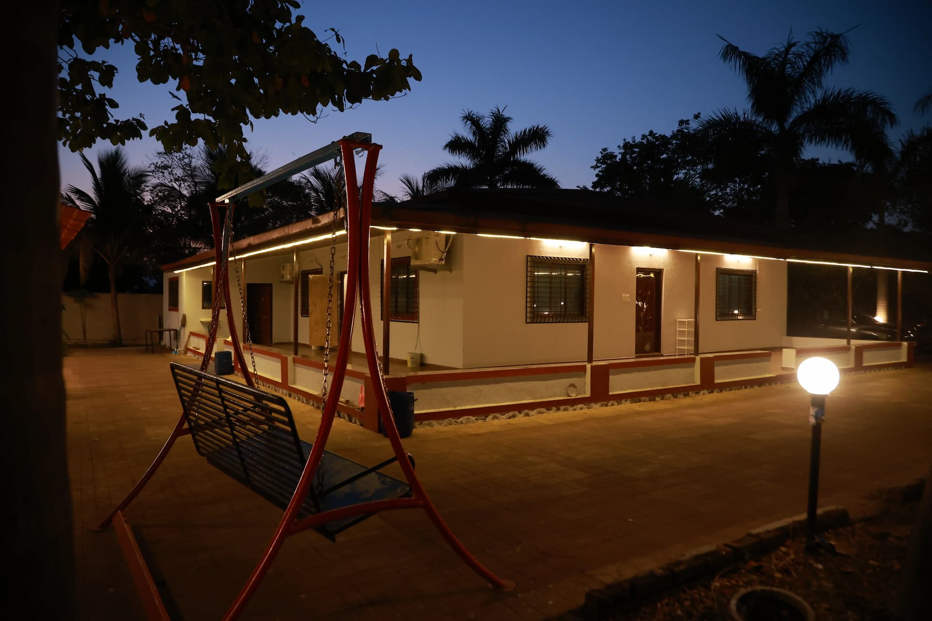 Garden and outdoor space at Dessitera, Tata Power Road, Karjat