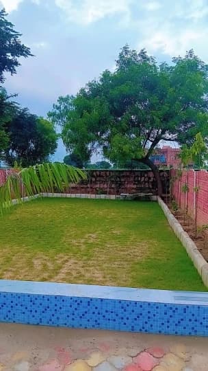 Photo 9 of 10 – 1 BHK farmhouse with a private pool in Modern School, Bharatpur (BMF-F564)
