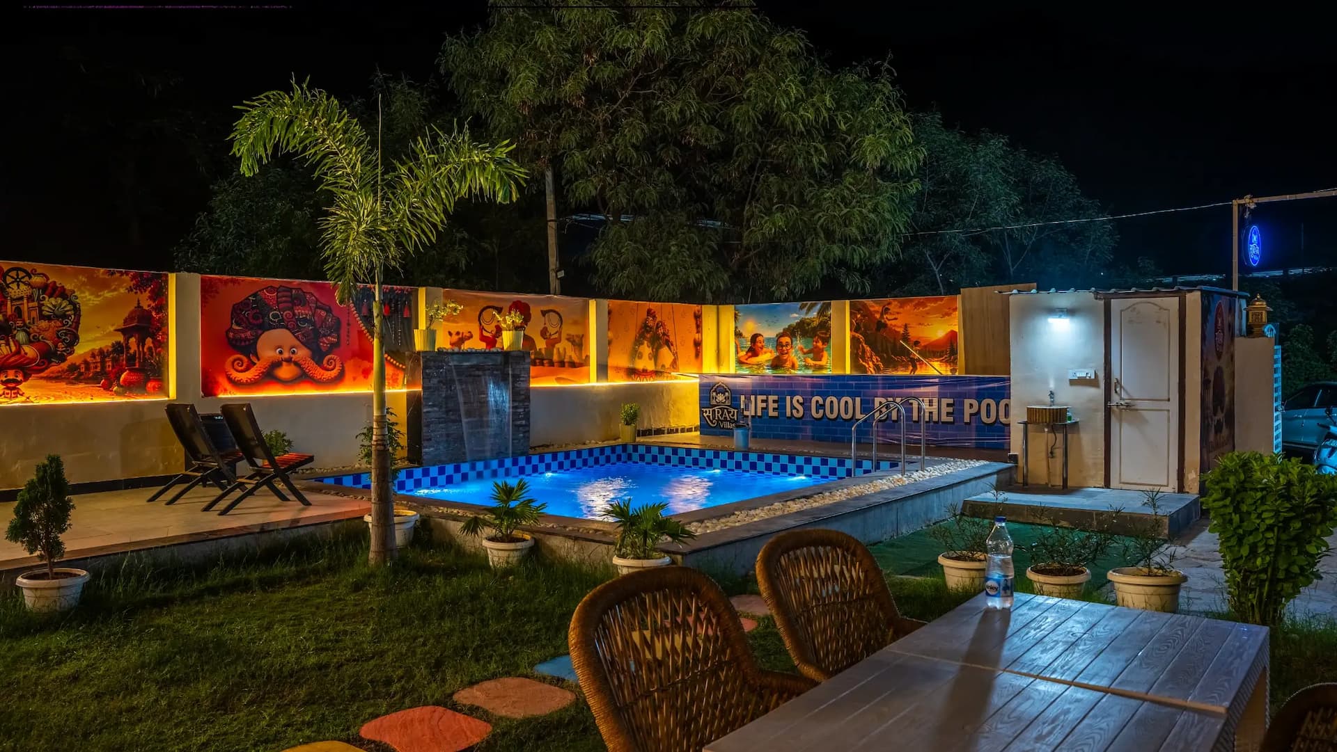 Photo 1 of 5 – 2 BHK villa with a private pool in Amberi, Udaipur (BMF-V588)