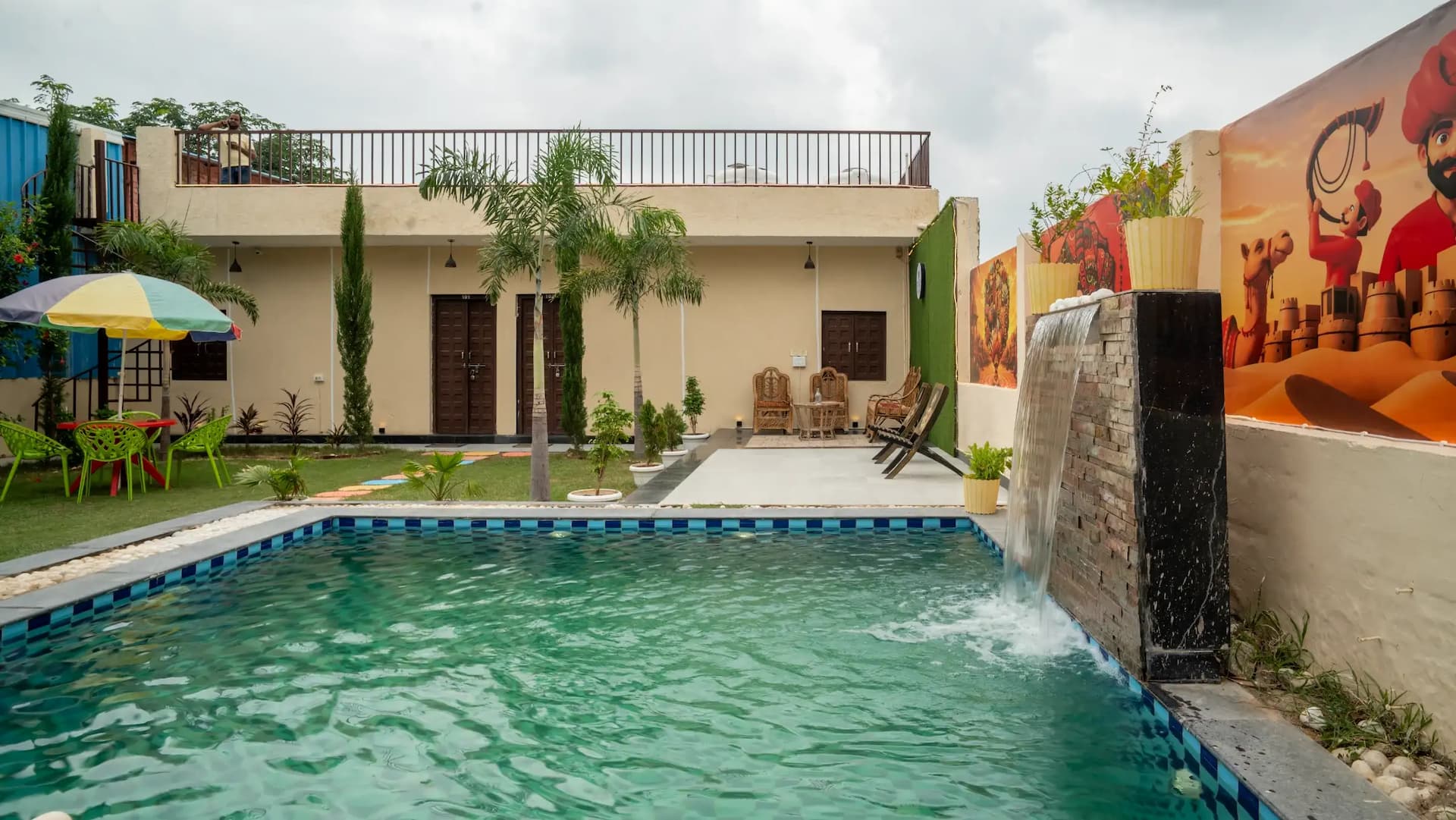 Photo 4 of 5 – 2 BHK villa with a private pool in Amberi, Udaipur (BMF-V588)