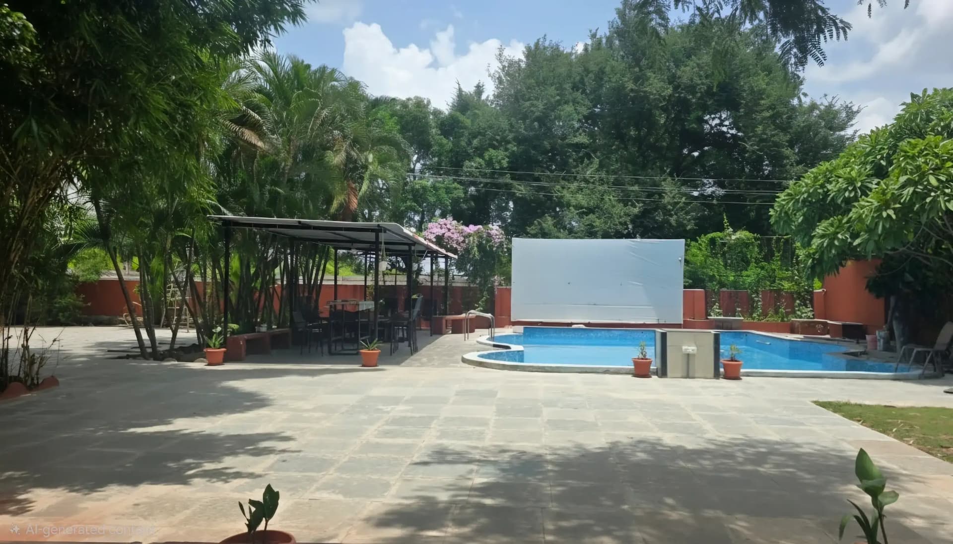 Photo 1 of 6 – 4 BHK farmhouse with a pool in Shamshabad, Hyderabad (BMF-F598)