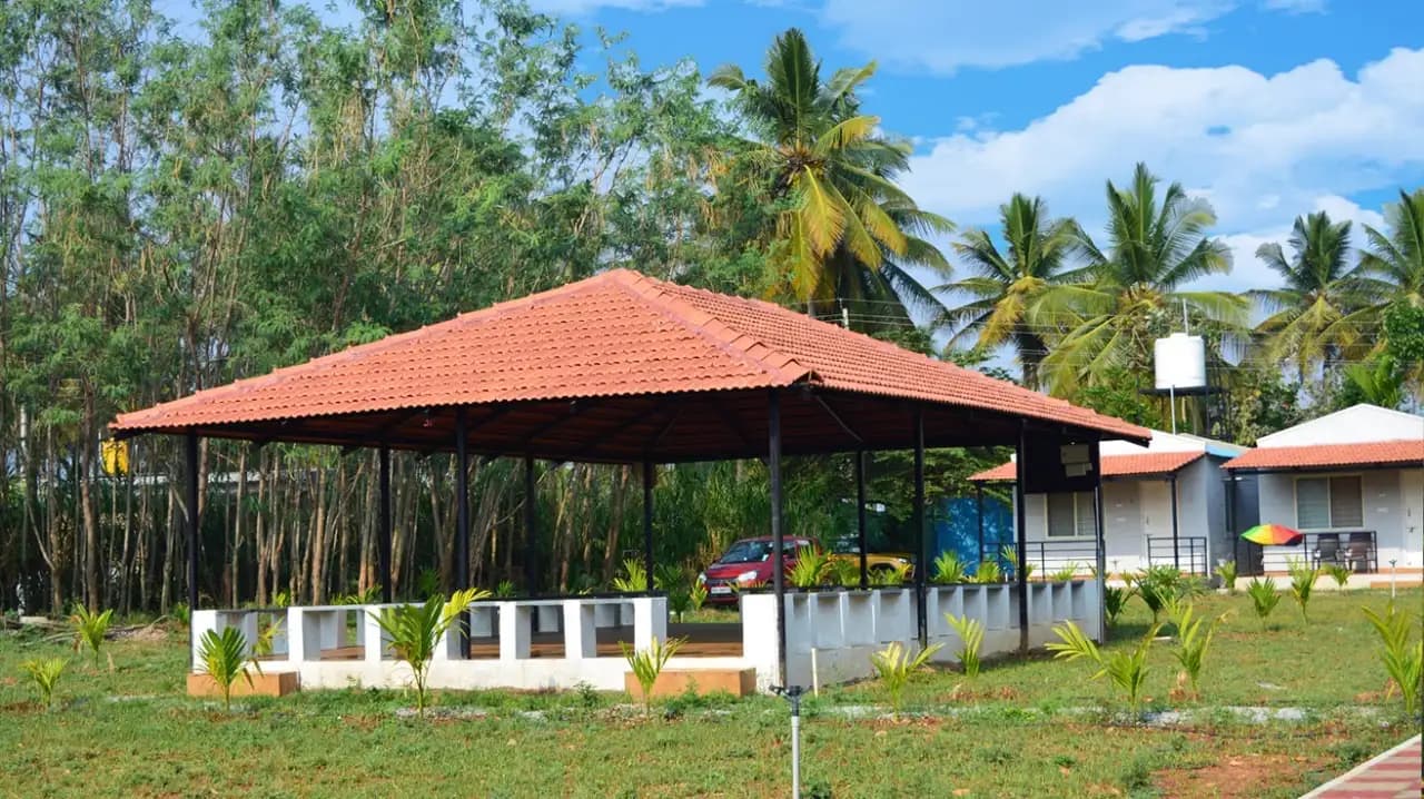 Photo 4 of 7 – 5-room resort with a pool in Doddabalapur, Bangalore (BMF-R603)