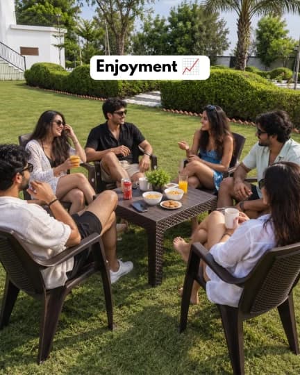 Photo 18 of 25 – 4 BHK farmhouse with a pool in Tonk Road, Jaipur (BMF-F604)