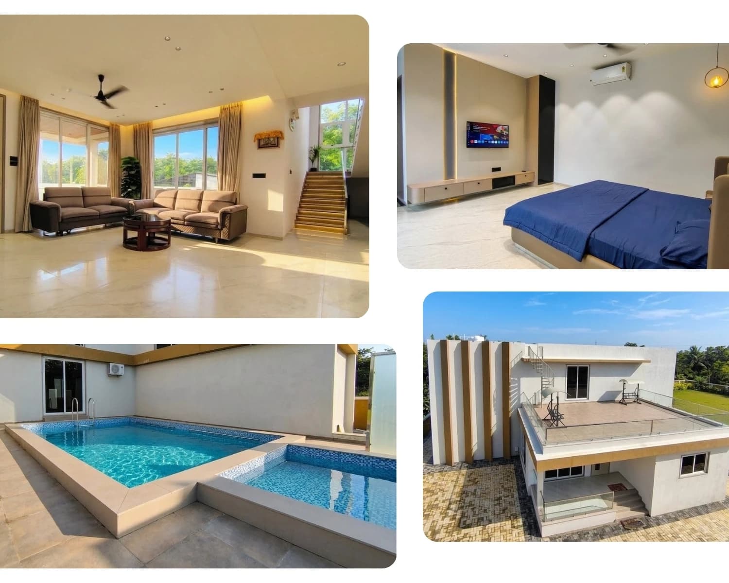 Photo 11 of 18 – 3 BHK villa with a private pool in Manekpur, Navsari (BMF-V608)