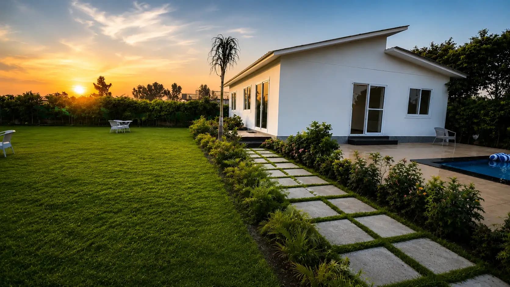 Photo 17 of 18 – 3 BHK villa with a private pool in Noida, Delhi (BMF-V609)