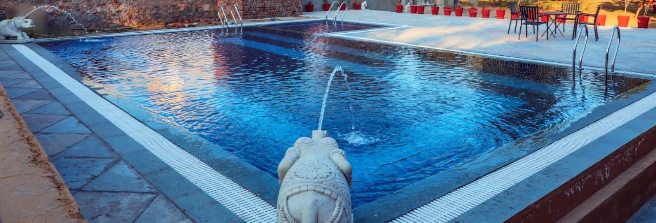 Photo 8 of 13 – 6-room resort with a pool in Titrdi, Udaipur (BMF-R616)