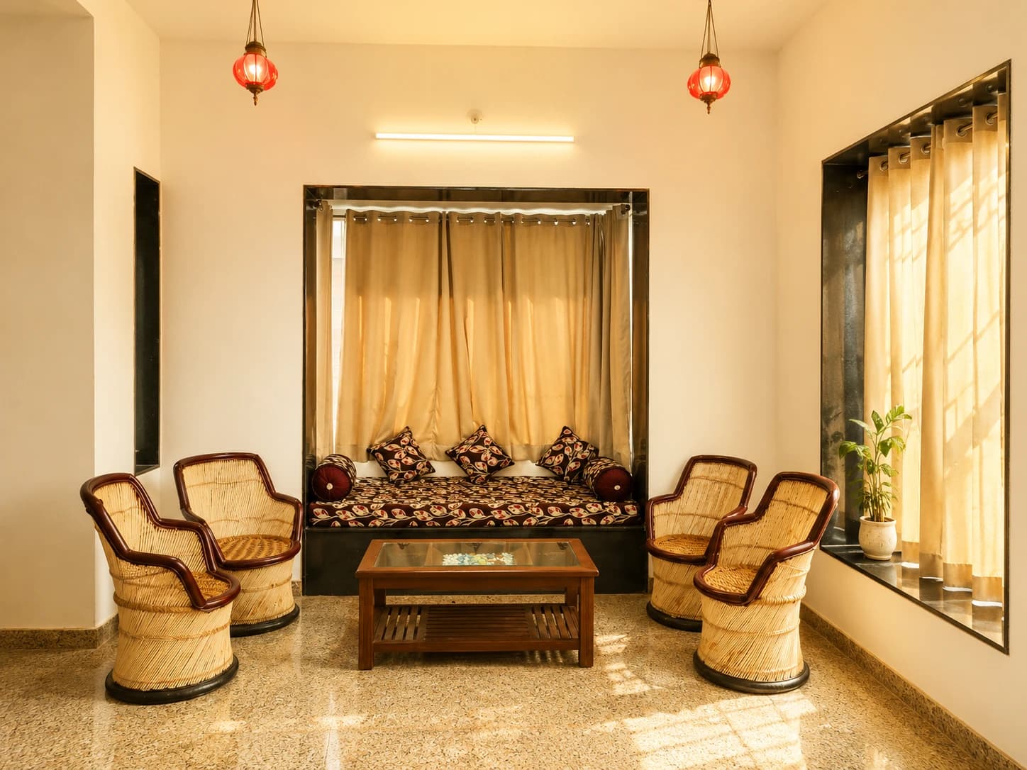 Photo 3 of 17 – 2 BHK farmhouse with a pool in Ishwal, Udaipur (BMF-F620)