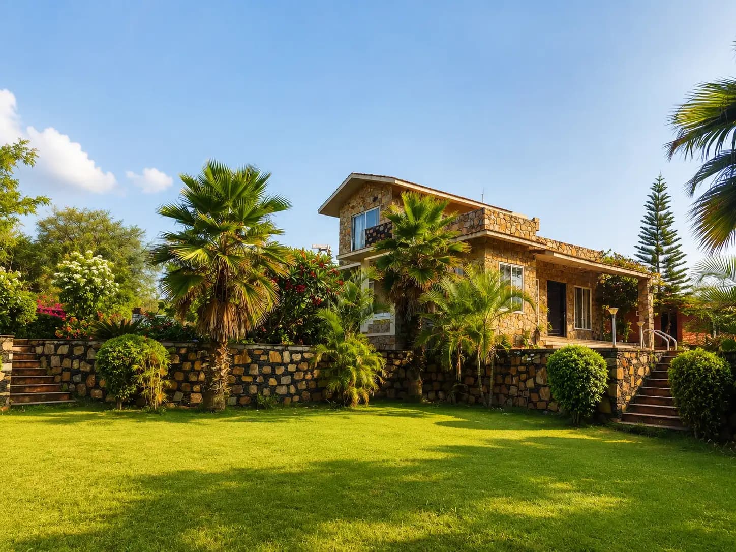 Photo 11 of 17 – 2 BHK farmhouse with a pool in Ishwal, Udaipur (BMF-F620)