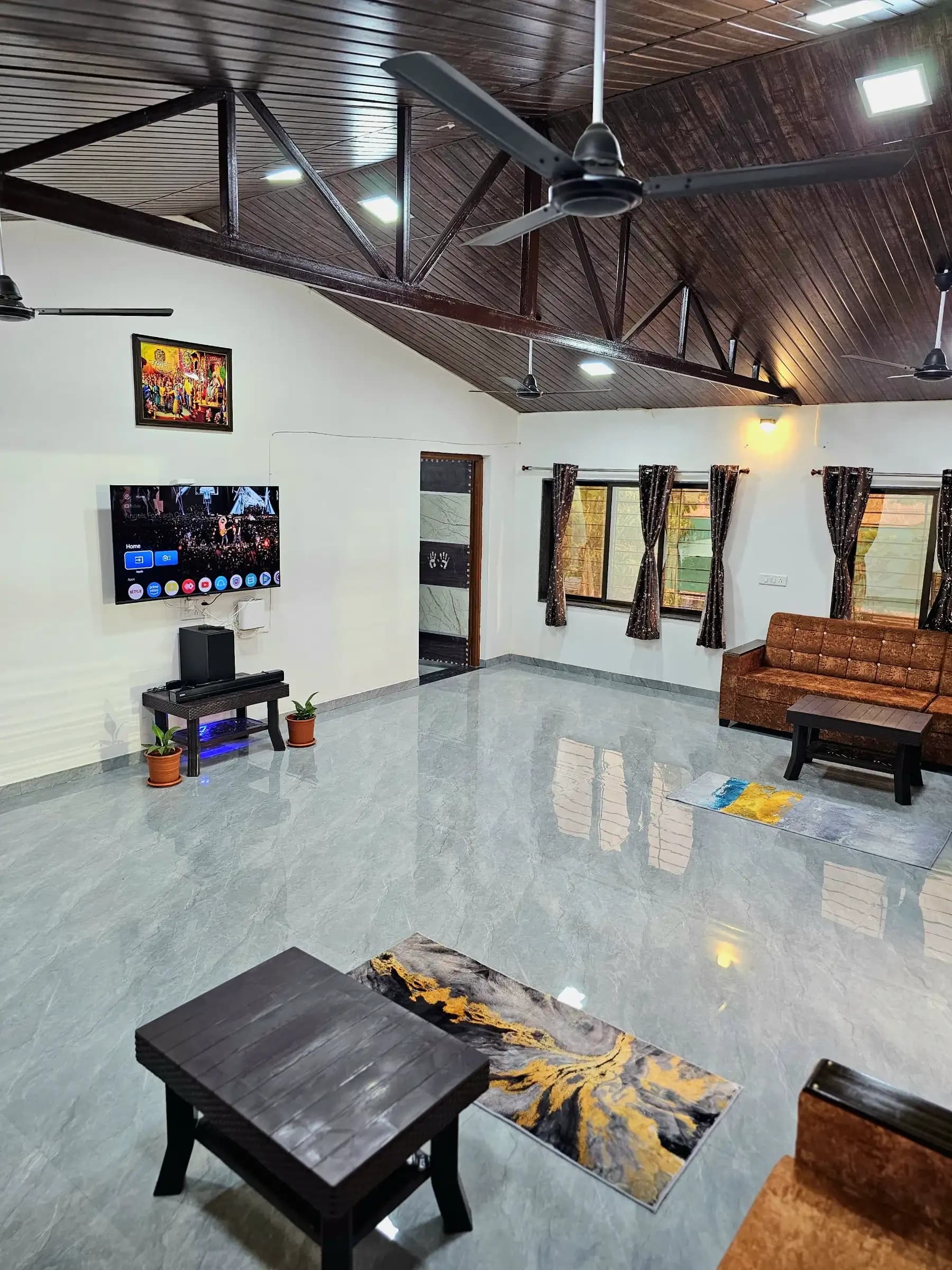 Photo 6 of 10 – 3 BHK farmhouse with a private pool in Malavli, Lonavala (BMF-F640)