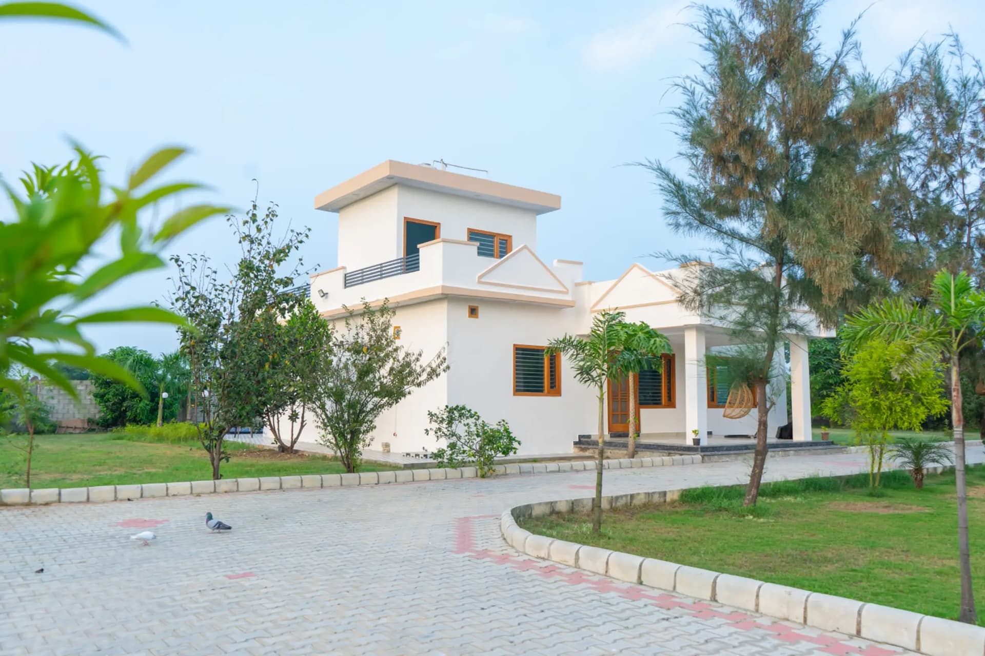 Photo 8 of 13 – 2 BHK farmhouse with a private pool in Rampur, Ludhiana (BMF-F641)
