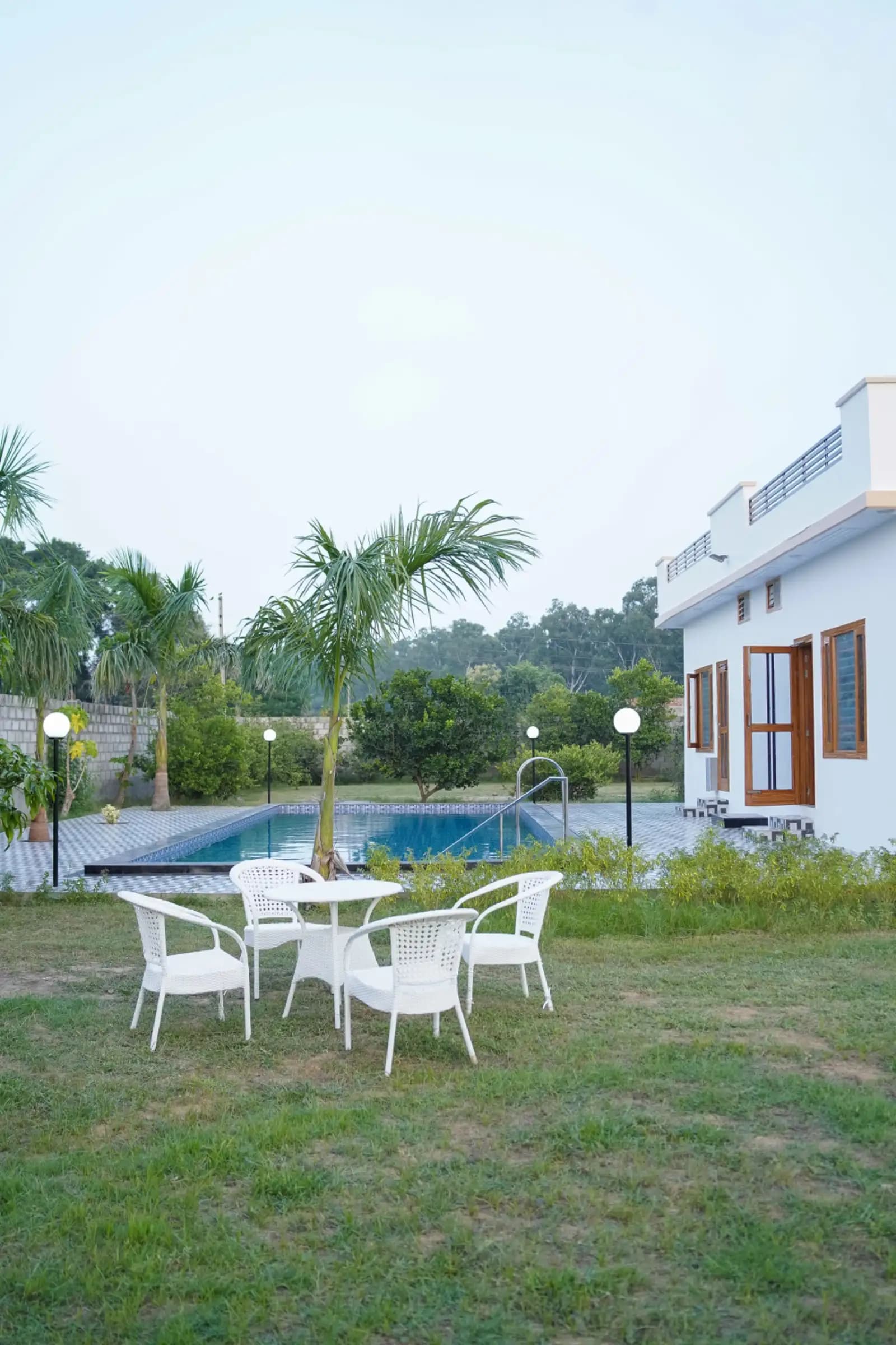 Photo 9 of 13 – 2 BHK farmhouse with a private pool in Rampur, Ludhiana (BMF-F641)