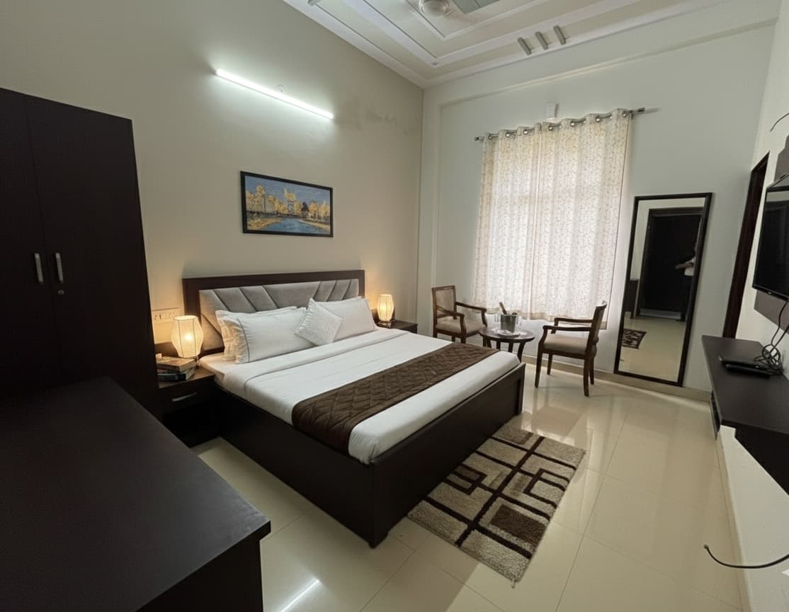 Photo 3 of 9 – 9-room resort with a pool in Bassi, Jaipur (BMF-R644)