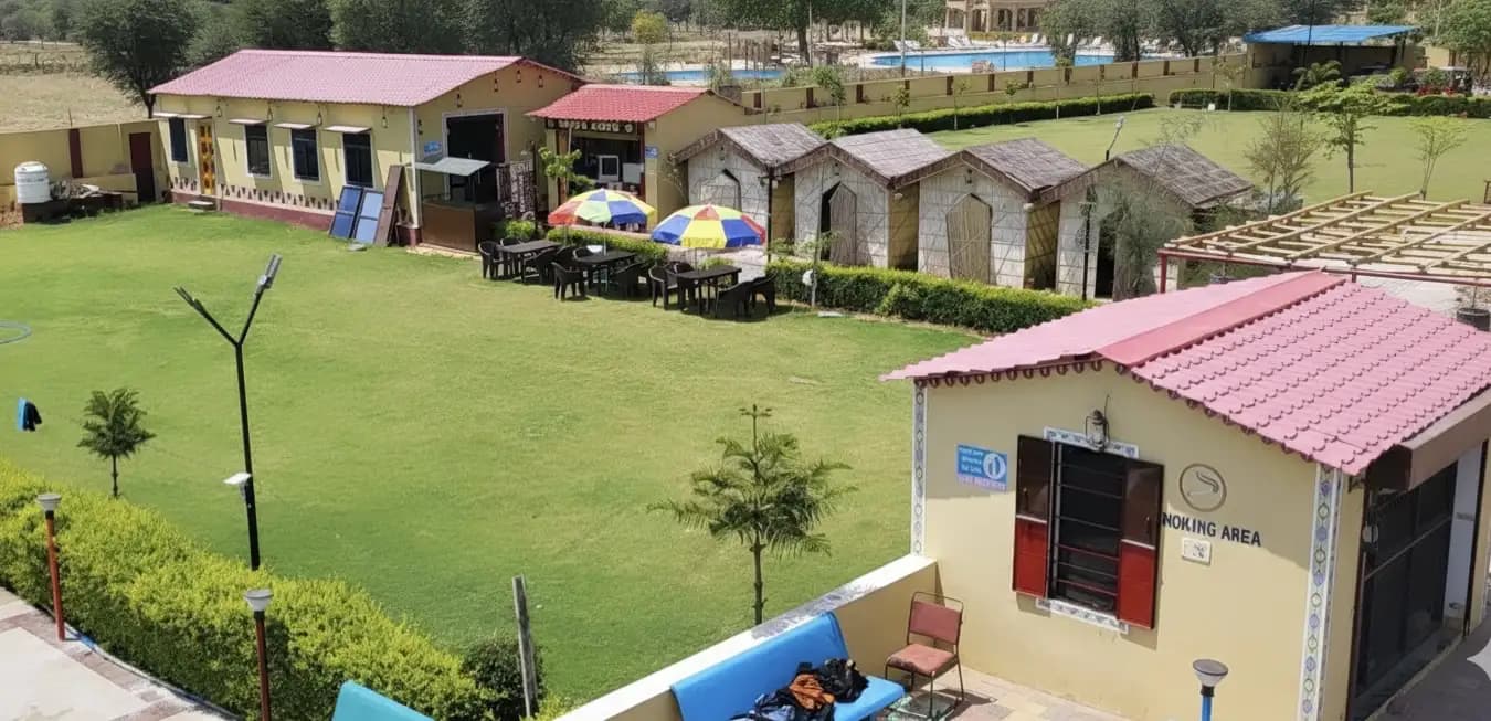 Photo 6 of 9 – 9-room resort with a pool in Bassi, Jaipur (BMF-R644)