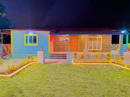 2 BHK farmhouse with a pool in Umbroli, Panvel (BMF-F318)