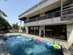 3 BHK farmhouse with a private pool in Kamrej, Surat (BMF-F22)