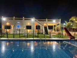 2 BHK farmhouse with a pool in Moinabad, Hyderabad (BMF-F355)