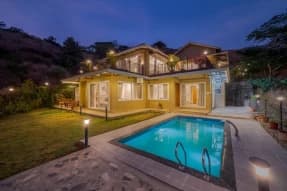 4 BHK villa with a private pool in Narayanpur, Pune (BMF-V418)