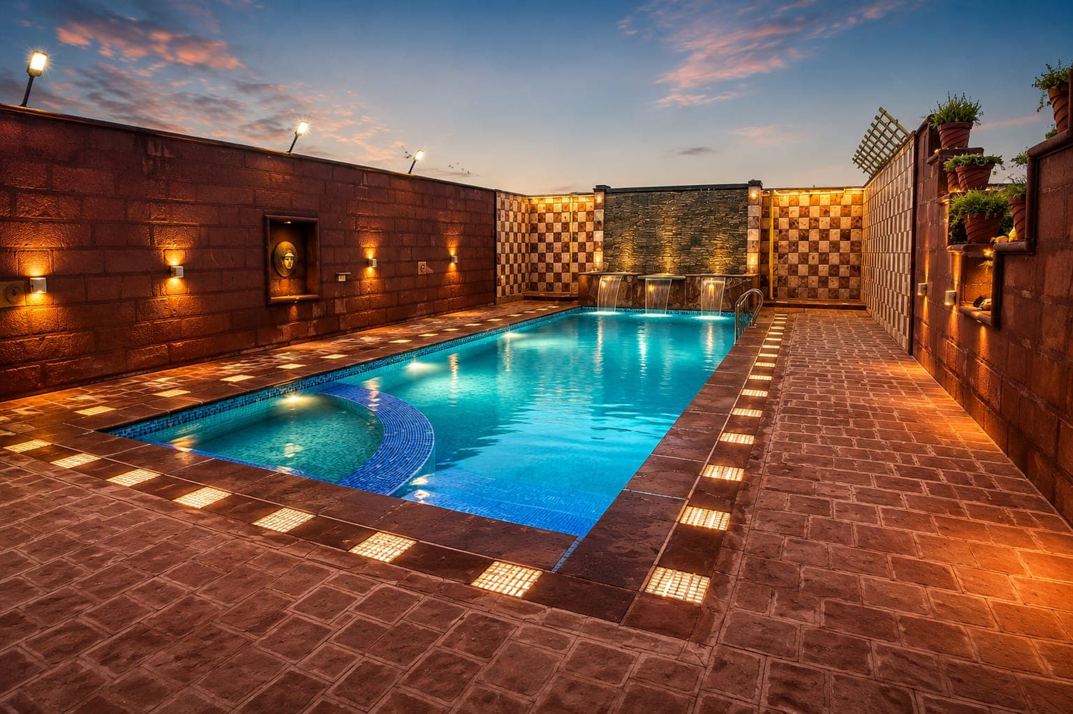 4 BHK villa with a private pool in Manakleo, Jodhpur (BMF-V579)