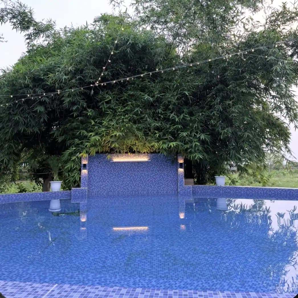 3 BHK farmhouse with a private pool in Echelon College, Faridabad (BMF-F618)
