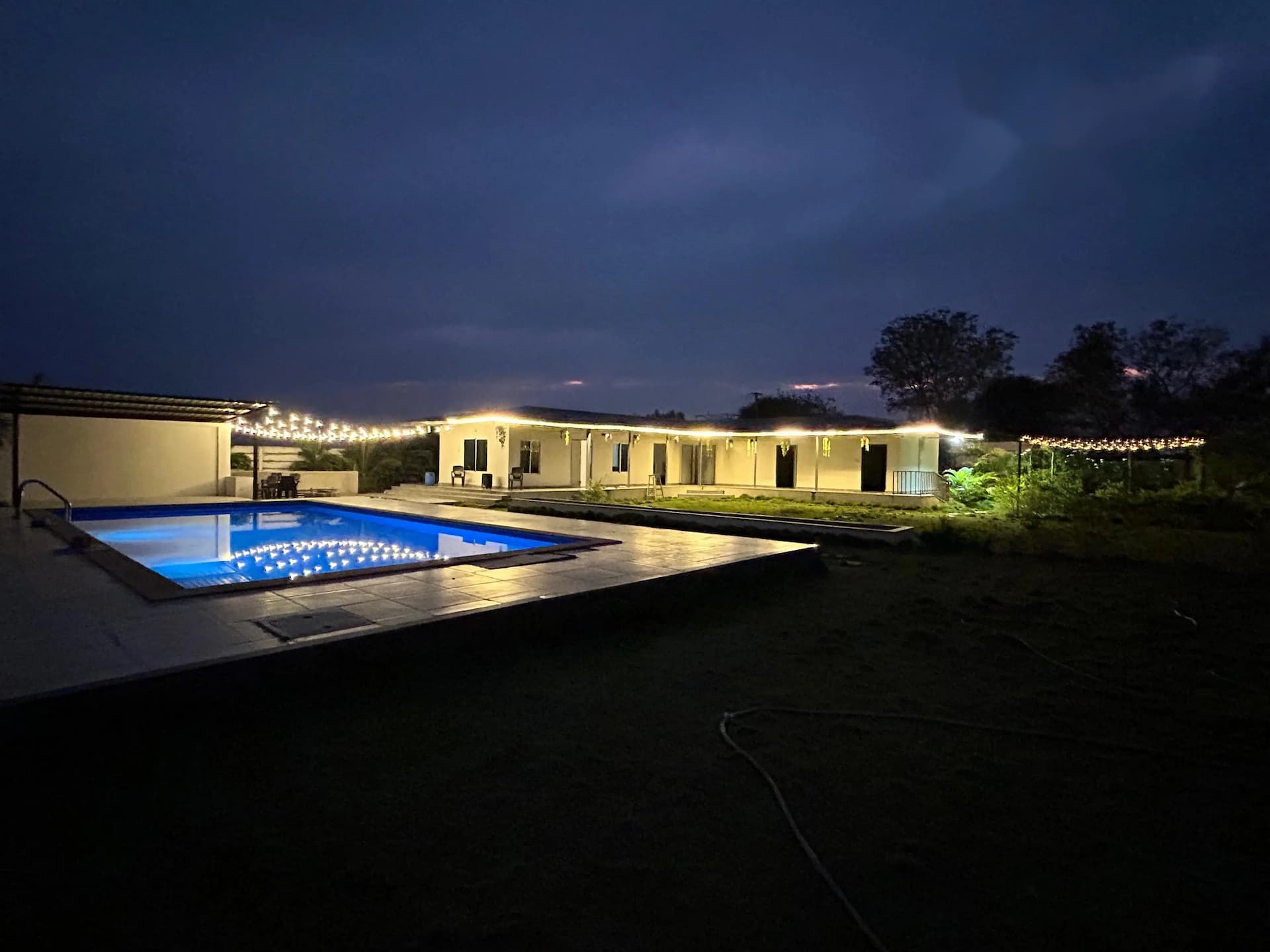 3 BHK farmhouse with a private pool in Moinabad, Hyderabad (BMF-F650)