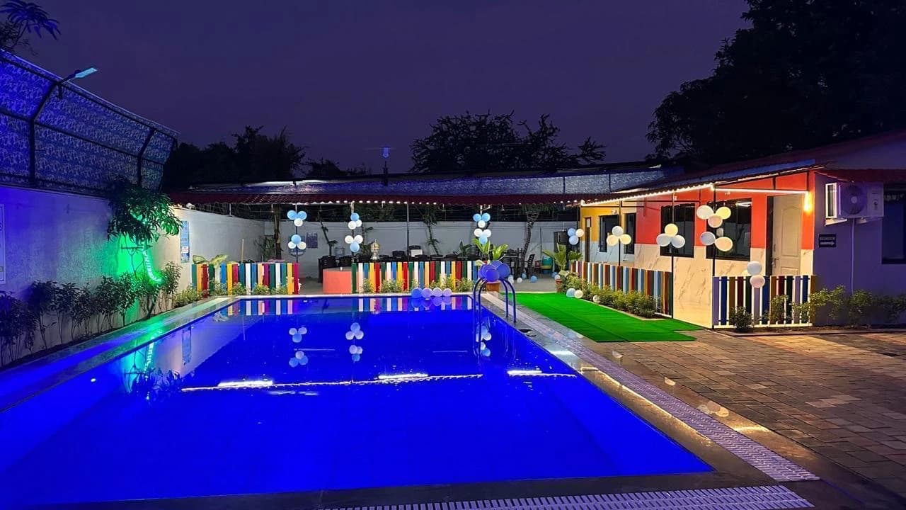 Blue Star, Kadaiya: Farmhouse in Daman With a Private Pool