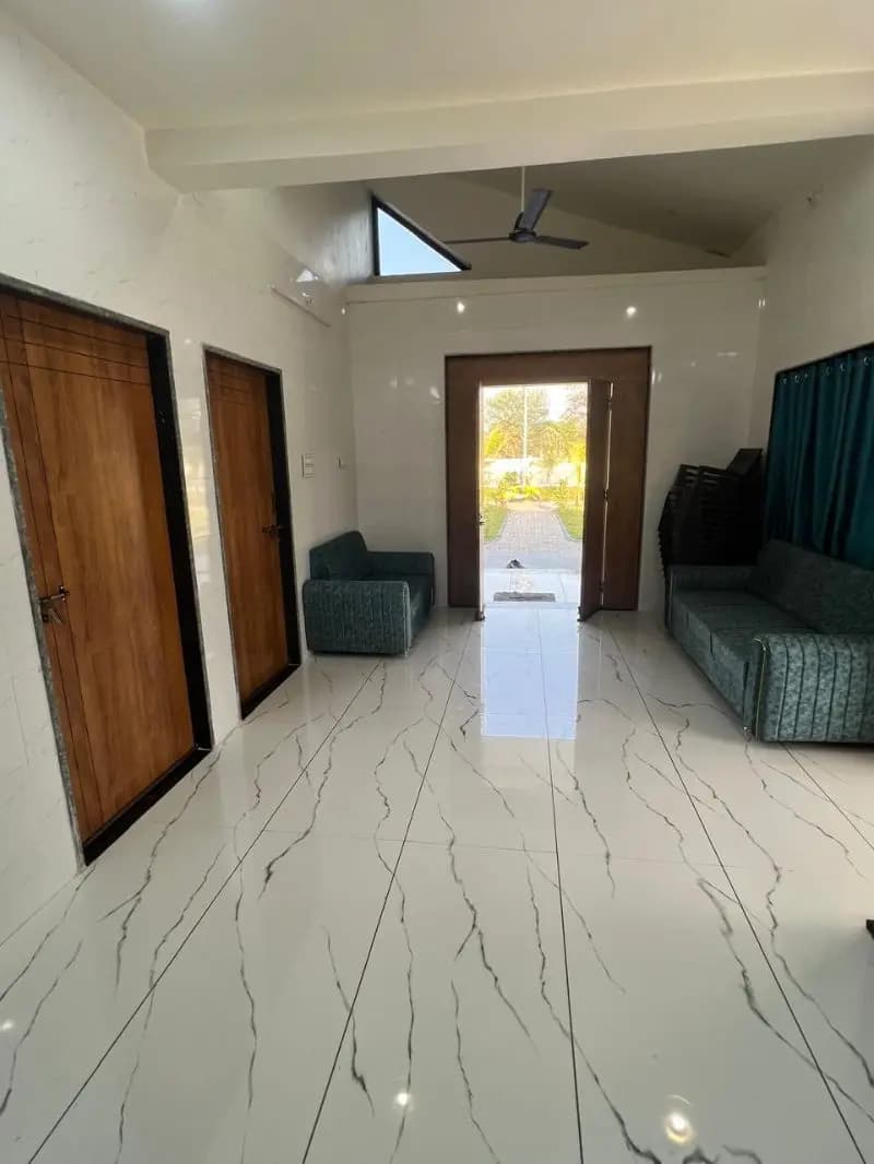 Garden and outdoor space at Mahadev Stay, Kakarkhad, Ahmedabad