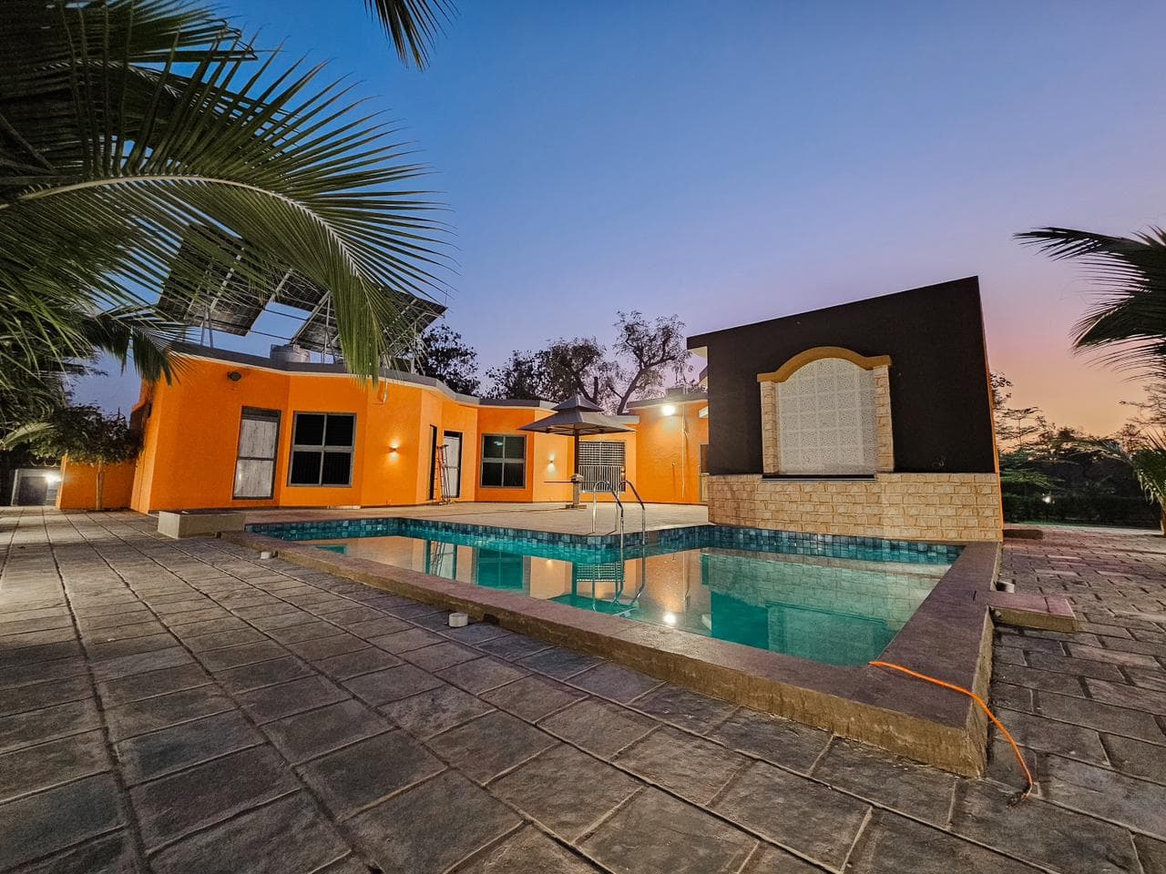 Children's pool at Morvan Farmstay, Nenpur Cross Road, Ahmedabad
