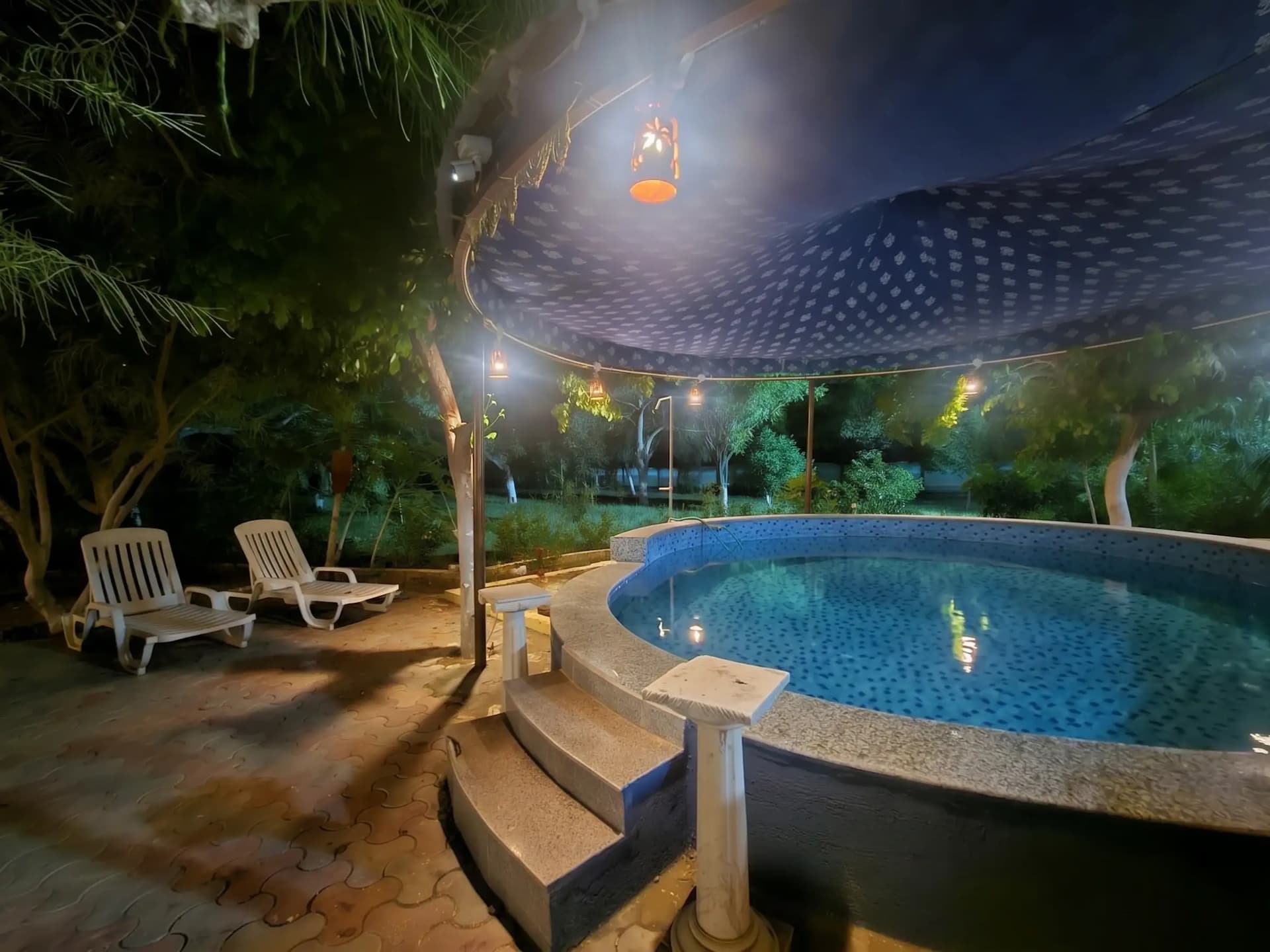 Photo 2 of 19 – 6 BHK farmhouse with a private pool in Bassi, Jaipur (BMF-F582)