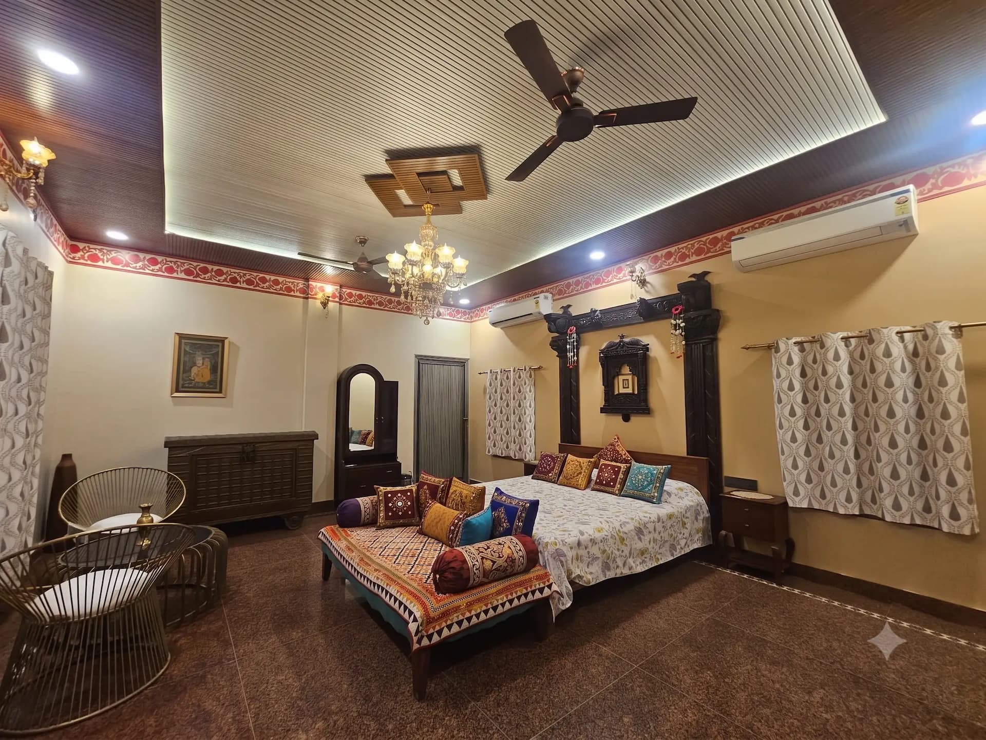 Photo 4 of 19 – 6 BHK farmhouse with a private pool in Bassi, Jaipur (BMF-F582)