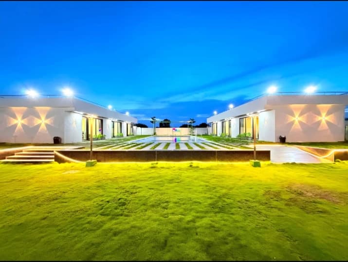 Photo 8 of 19 – 6 BHK farmhouse with a pool in Medchal, Hyderabad (BMF-F596)