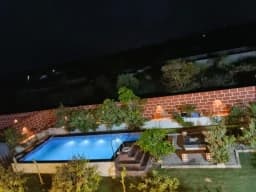2 BHK farmhouse with a private pool in Shamirpet, Hyderabad (BMF-F245)