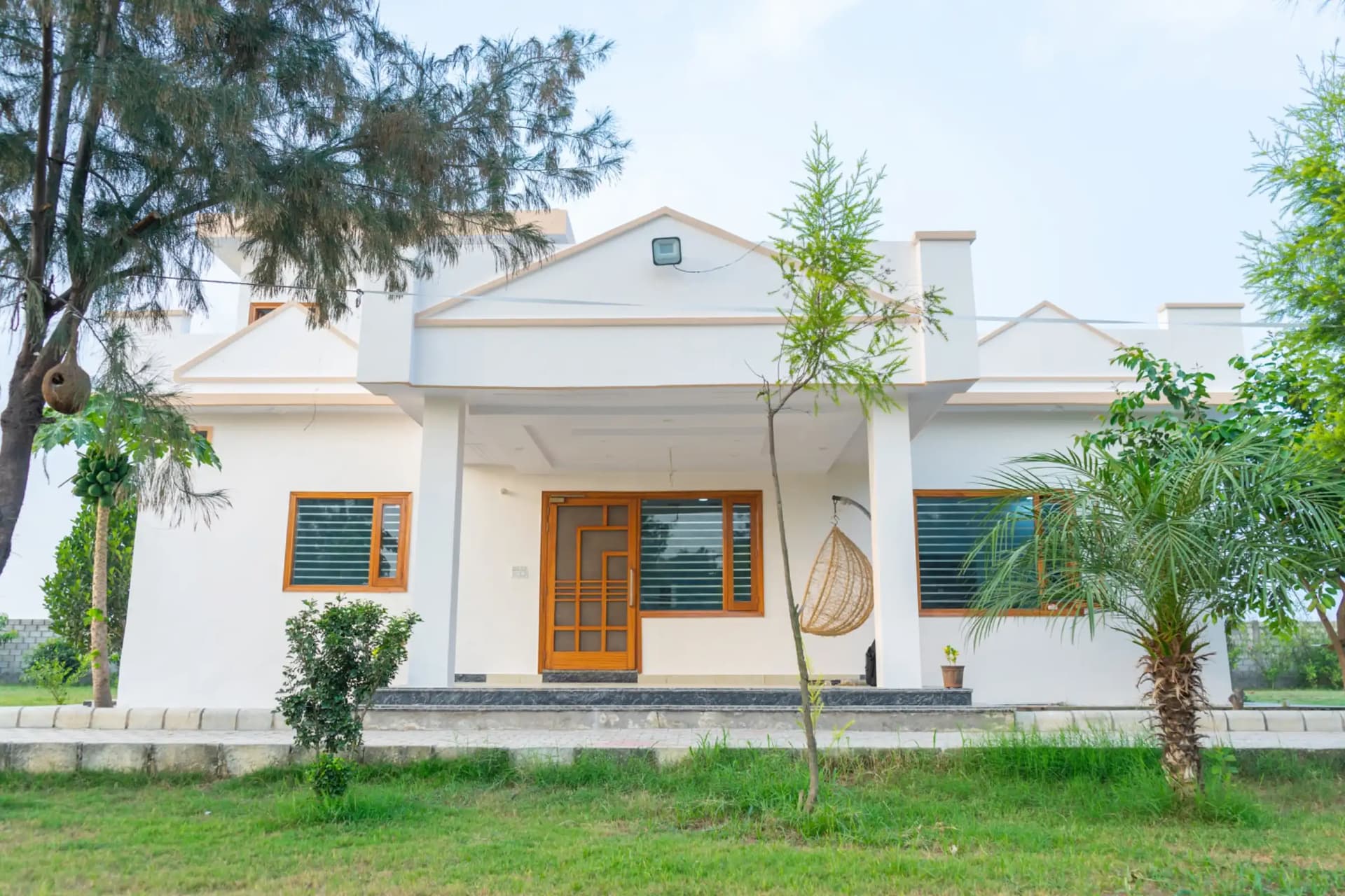 2 BHK farmhouse with a private pool in Rampur, Ludhiana (BMF-F641)
